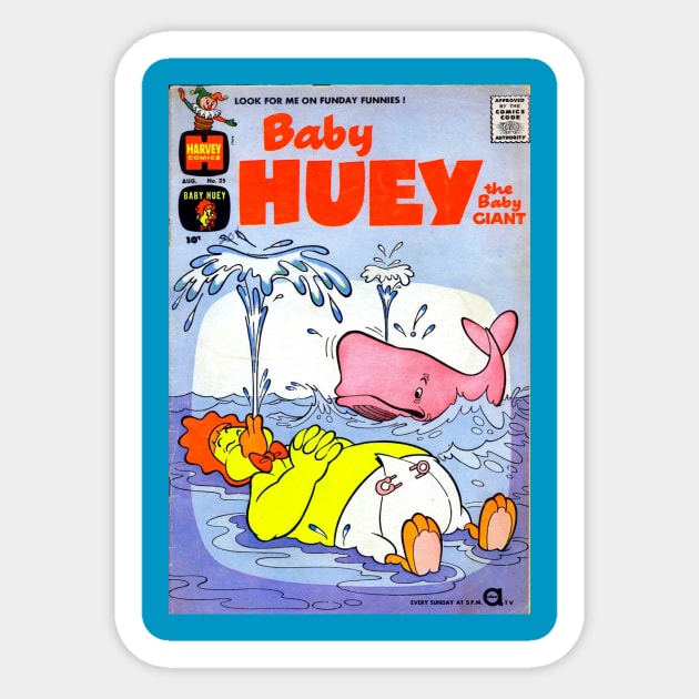 Baby Huey Sticker by Fun Ideas Productions